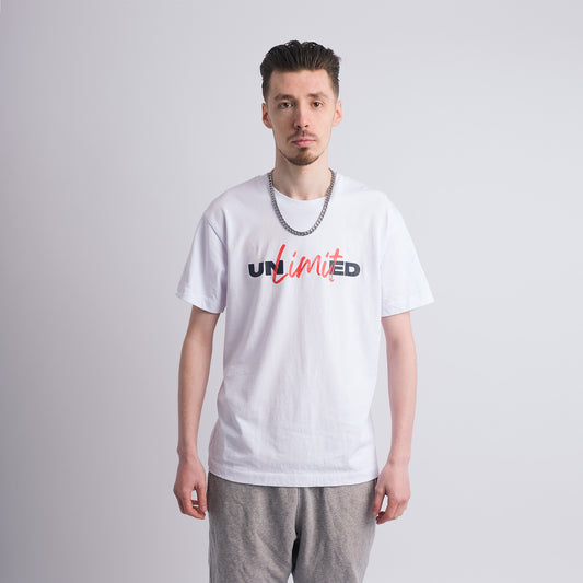 Kizzy "Unlimited" White T-Shirt